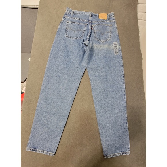 Levis 560 Loose Fit Tapered Leg Jeans Light Wash Denim 38x36 Vintage Mens - Picture 5 of 6